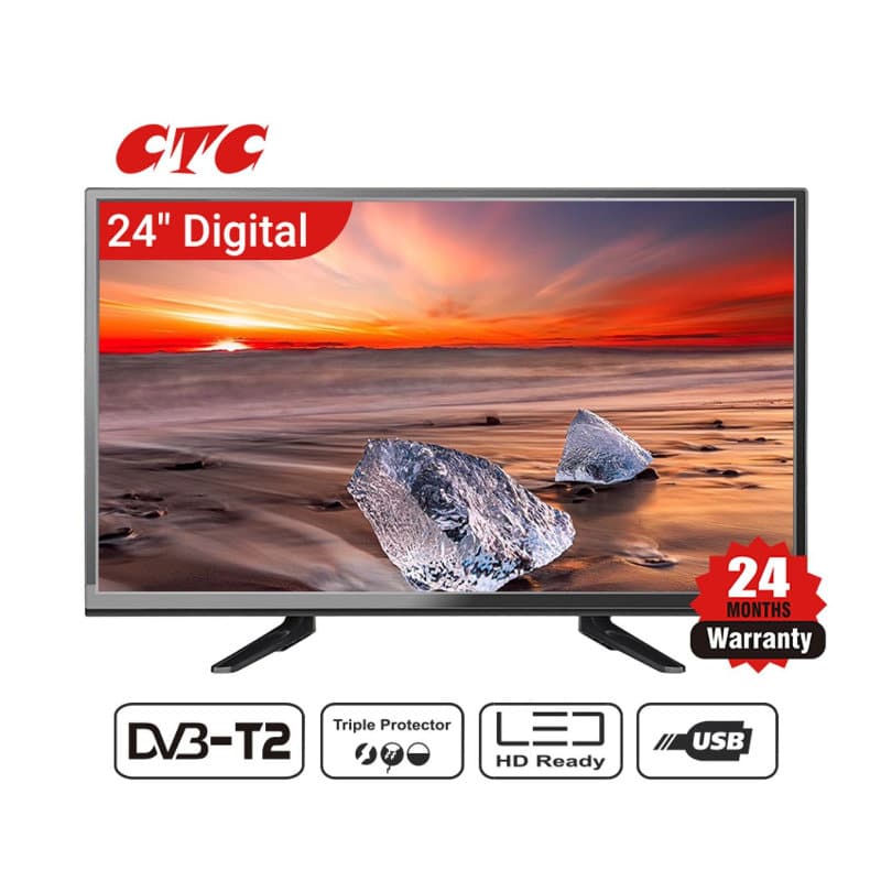 CTC 24 Inch Digital TV LED HD Television 24