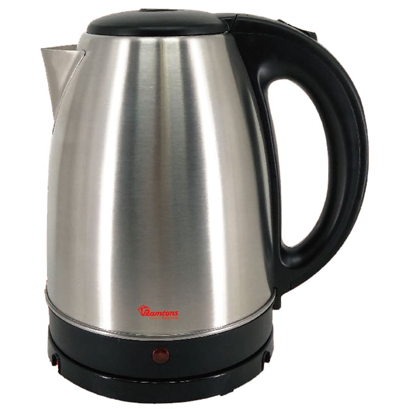 Ramton Cordless Electric Kettle 1.7 Liters Stainless Steel (RM/398)