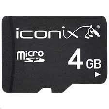 Iconix MicroSD Cards – 4GB