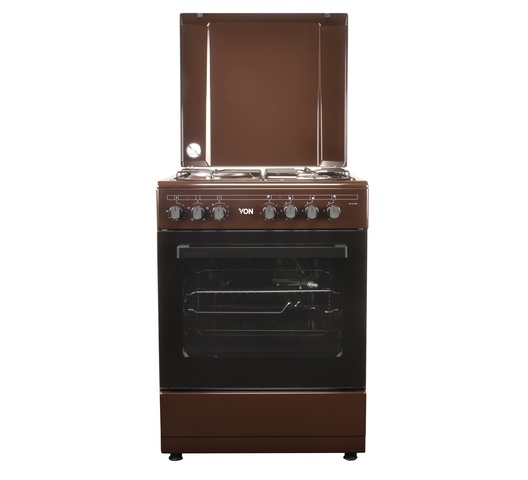 Von VAC6S031UB 3 Gas + 1 Electric Cooker