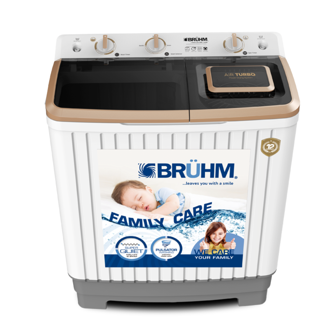 Bruhm BWT-070H 7kg Twin Tub Washing Machine