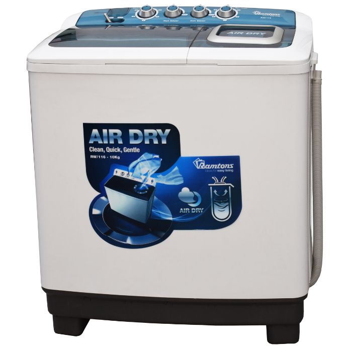 Ramtons RW/116 10/8.5kg Twin Tub Washing machine