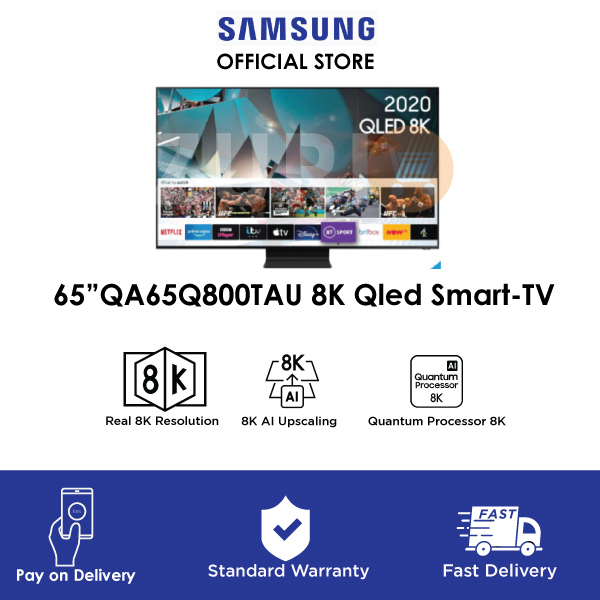 Samsung 65″ QA65Q800TAU 8K UHD Smart TV